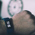 Fitbit Charge fitness band on a wrist